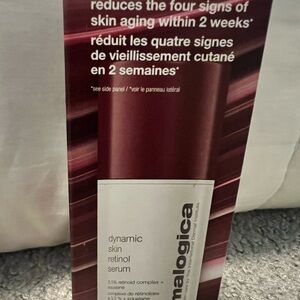 Dermalogica Retinol Serum with White and Brown Packaging